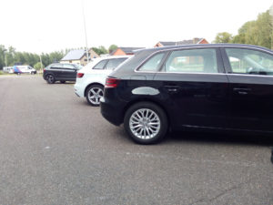 Three Audi A3