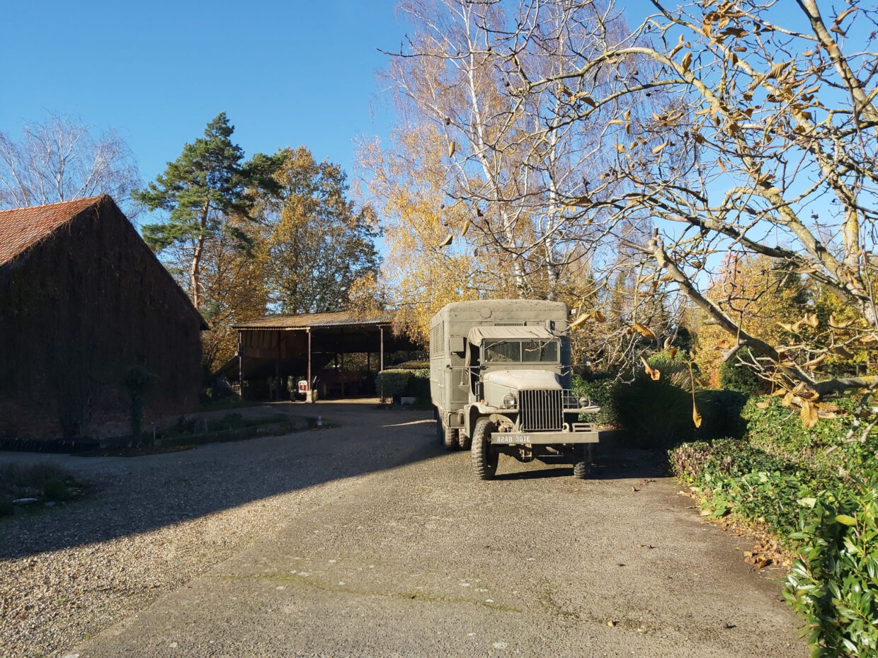 Open air military museum in Ulbeek